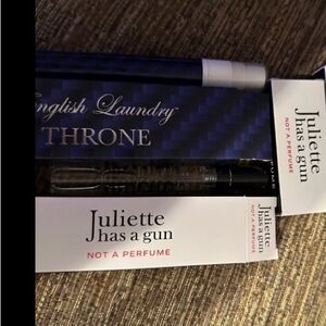 English laundry throne & Juliette has a gun Not a Perfume